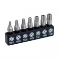 Makita E-22757 - 7 Piece 25mm Impact XPS Torx Tamper Bit Set